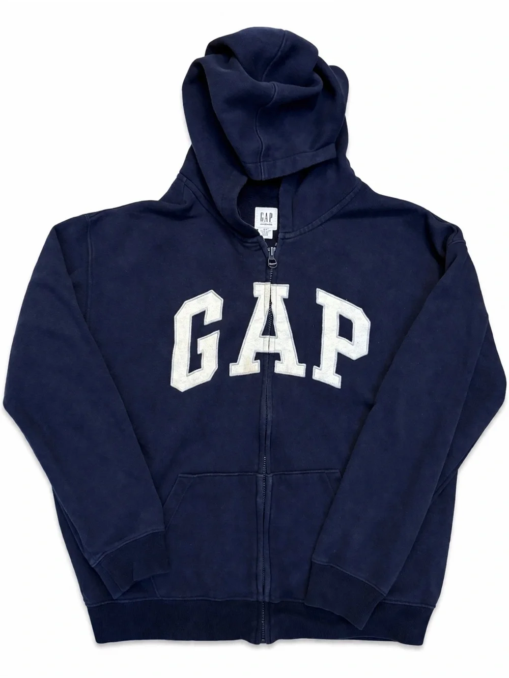 GAP Kids XXL Navy Logo Zip Hoodie